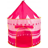 Detský hrací stan Aga4Kids CASTLE Beautiful Cubby house MR0108PINK - Ružový 