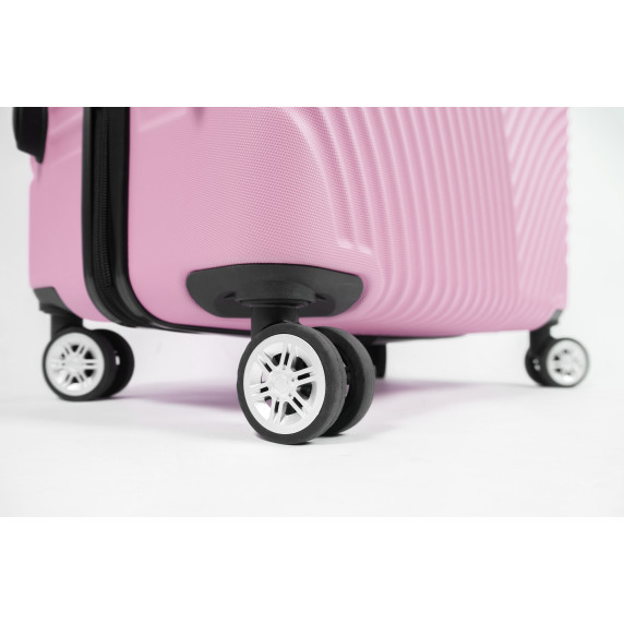 Sada cestovných kufrov AGA Travel MR4654-Dark Pink - tmavoružová