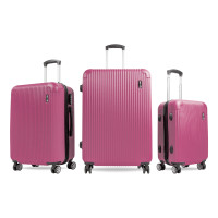 Sada cestovných kufrov AGA Travel MR4652 - ružová 