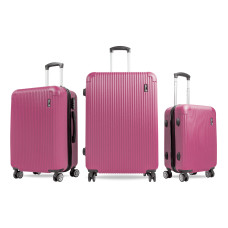 Sada cestovných kufrov AGA Travel MR4652 - ružová 
