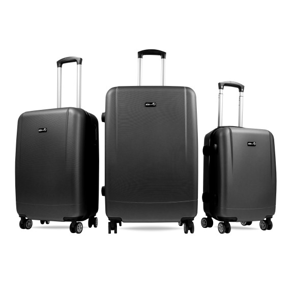 Sada cestovných kufrov AGA Travel MR4656-Grey - sivá