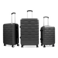 Sada cestovných kufrov AGA Travel MR4658-Dark-Grey - tmavosivá 