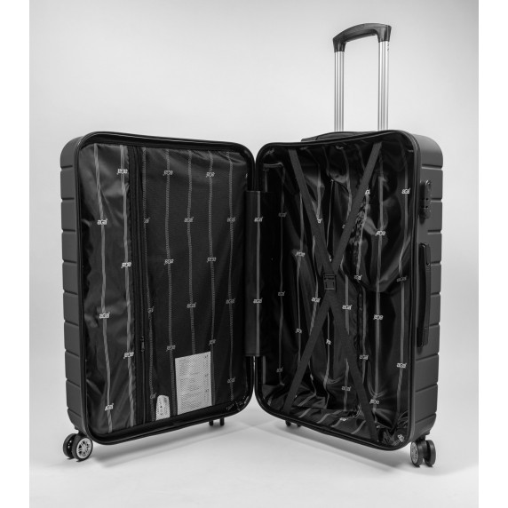 Sada cestovných kufrov AGA Travel MR4658-Dark-Grey - tmavosivá