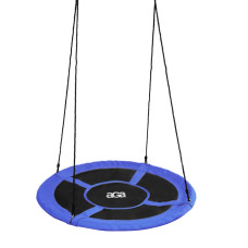 Závesný hojdací kruh 110 cm AGA MR1110-BLUE - modrý 