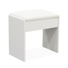 Taburet k toaletnému stolíku AGA MRDT14 - matný biely Preview