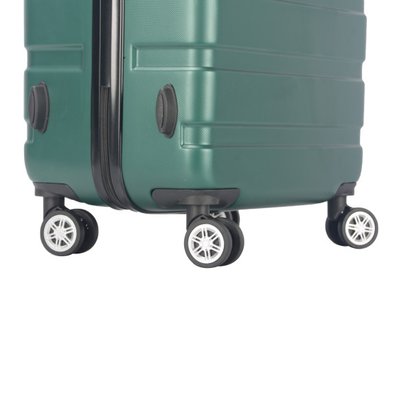 Sada cestovných kufrov AGA Travel MR4659-Dark Green - tmavozelená