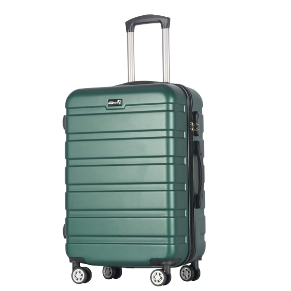 Sada cestovných kufrov AGA Travel MR4659-Dark Green - tmavozelená