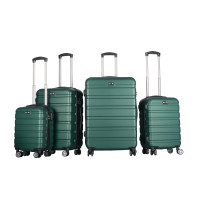 Sada cestovných kufrov AGA Travel MR4659-Dark Green - tmavozelená 