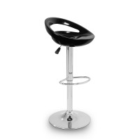 Barová stolička AGA MR2039Black - čierna 