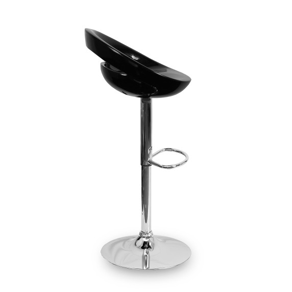 Barová stolička AGA MR2039Black - čierna