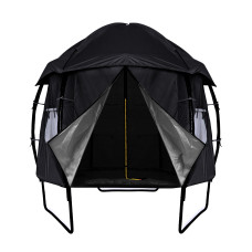 Stan na trampolínu AGA EXCLUSIVE 250 cm (8 ft) - čierny 