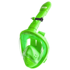Detská celotvárová šnorchlovacia maska ​​XS AGA DS1111GR - zelená Preview