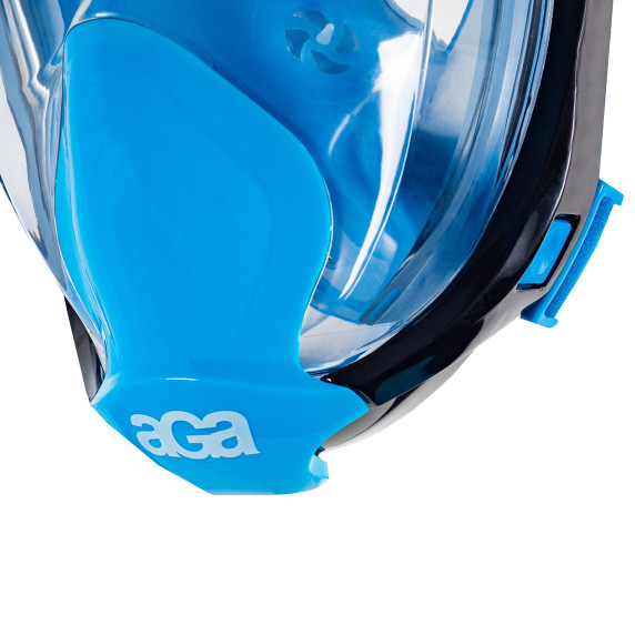 Celotvárová šnorchlovacia maska ​​S/M AGA DS1132BLU - modrá