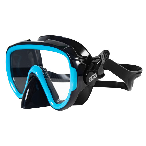 Potápačský set maska ​​a šnorchel M8+S6 AGA DS1310BL-BLU - čierny/modrý