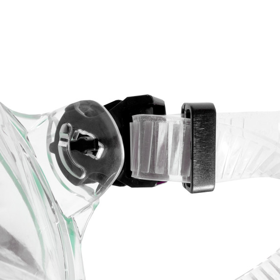 Potápačský set maska ​​a šnorchel M12+S2 AGA DS1320GR - tyrkysový