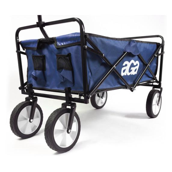 Skladací prepravný vozík AGA MR4610-DarkBlue - tmavomodrý