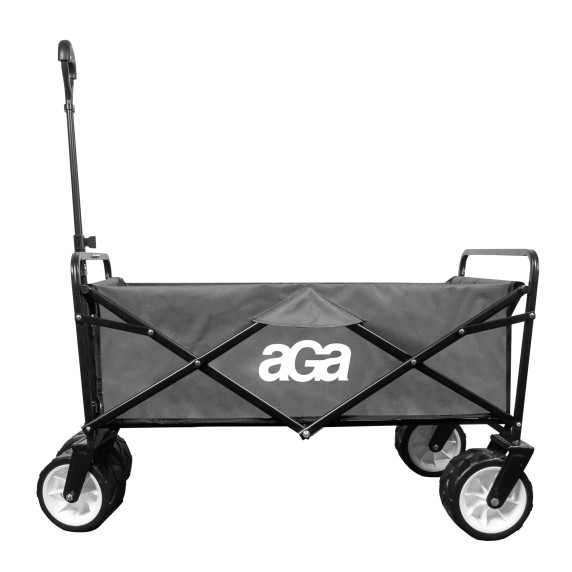 Skladací prepravný vozík AGA MR4611-DarkGrey - tmavosivý
