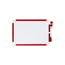 Magnetická tabuľa 20 x 30 cm AGA MRMB110-Red - červená 