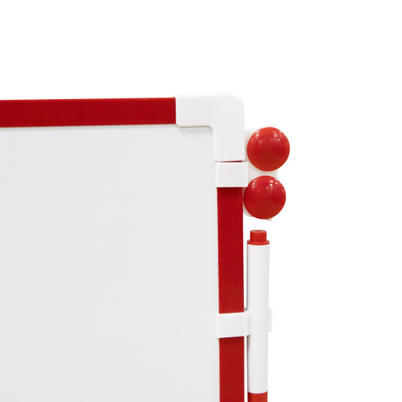 Magnetická tabuľa 20 x 30 cm AGA MRMB110-Red - červená