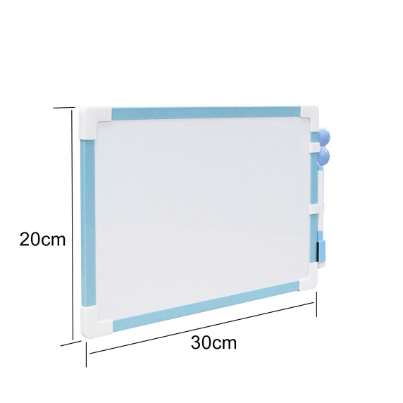 Magnetická tabuľa 20 x 30 cm AGA MRMB110-Blue - modrá