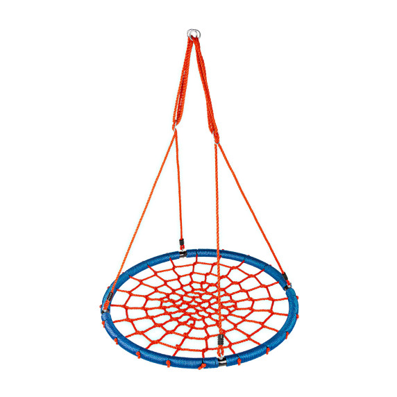 Závesný hojdací kruh 100 cm AGA DS100-2DARKBLUE - modro-červený
