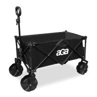 Skladací prepravný vozík AGA MR4613-Black - čierny 