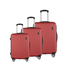Cestovné kufre Aga Travel MR4652-DarkRed - červené Preview