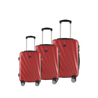 Cestovné kufre Aga Travel MR4653-DarkRed - červené 
