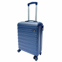 Cestovný kufor 40 x 20 x 55 cm LINDER EXCLUSIV SC1000S  - modrý 