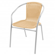 Záhradná stolička LINDER EXCLUSIV MC4608 - strieborná/béžová Preview