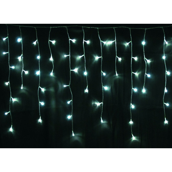 Linder Exclusiv Vianočný svetelný dážď 120 LED LK006I - Studená biela