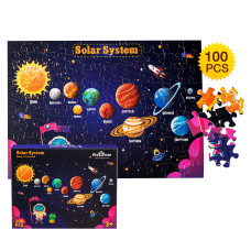 Detské puzzle Slnečná sústava 100 dielikov Aga4Kids MR1462 Preview