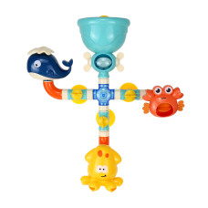 Detská hračka do vane vodný mlynček s morskými živočíchmi 
