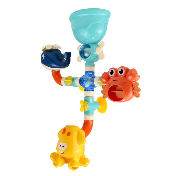 Detská hračka do vane vodný mlynček s morskými živočíchmi