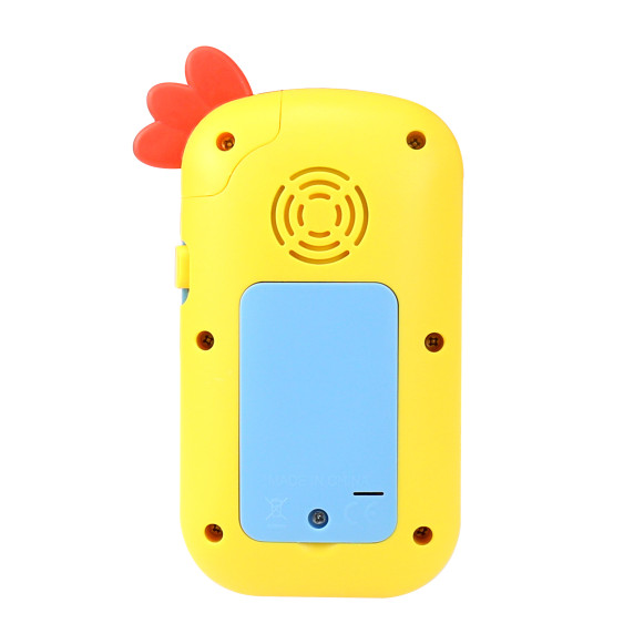 Detský telefón so zvukovými efektmi Aga4Kids MR1392-Blue - kohút modrý