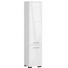 Kúpeľňová skrinka s vysokým leskom 140 cm AKORD FIN - biela Preview
