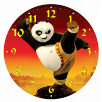 Detské hodiny Kung Fu Panda 
