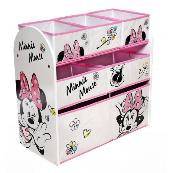 Organizér na hračky Minnie Mouse 3 - biely