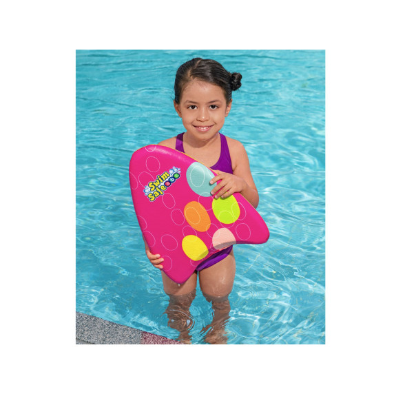 Plávacia doska pre deti 42 x 32 cm BESTWAY 32155 - ružová
