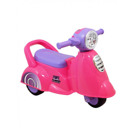 Detské odrážadlo so zvukom Baby Mix Scooter - pink