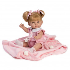 Luxusná detská bábika-bábätko Berbesa Kamila 34 cm