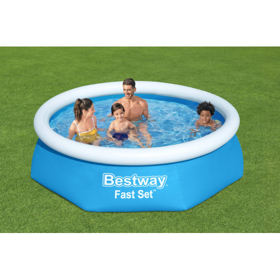 Samonosný rodinný bazén 244 x 61 cm BESTWAY 57450 Fast Set