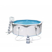 BESTWAY Hydrium rodinný oceľový bazén 360 x 120 cm + piesková filtrácia 56574 