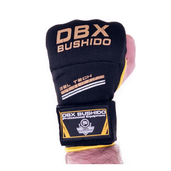 Gelové rukavice DBX BUSHIDO žluté vel. L/XL