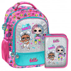 Školský set PASO L.O.L Pink - školská taška, peračník Preview