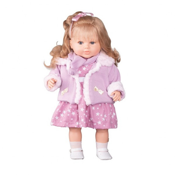 Luxusná hovoriaca detská bábika Berbesa Kristína 52 cm