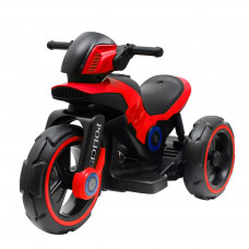 Detská elektrická motorka Baby Mix POLICE - červená Preview