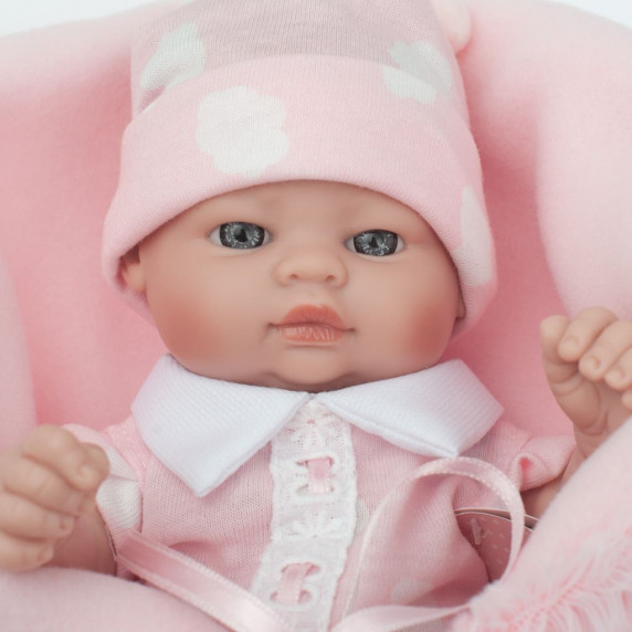 Luxusná detská bábika-bábätko Berbesa Anička 28 cm
