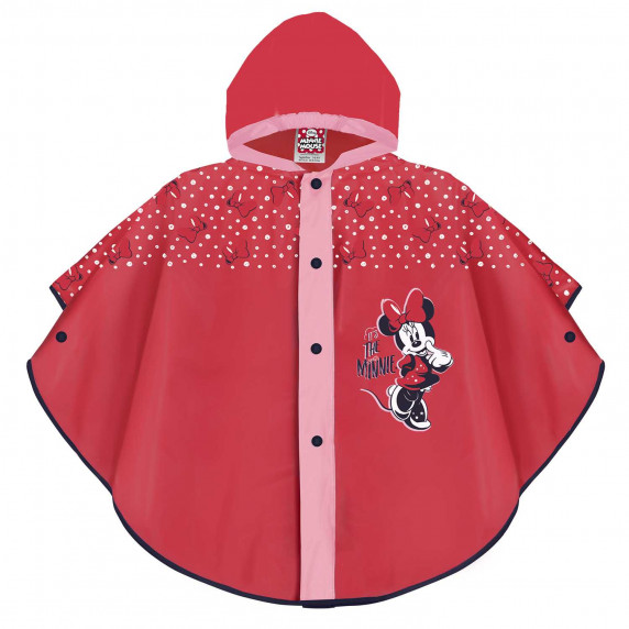 Dievčenská pláštenka pončo Perletti - Minnie Mouse