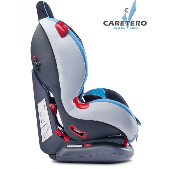 Autosedačka CARETERO Sport Turbo 2020 - červená